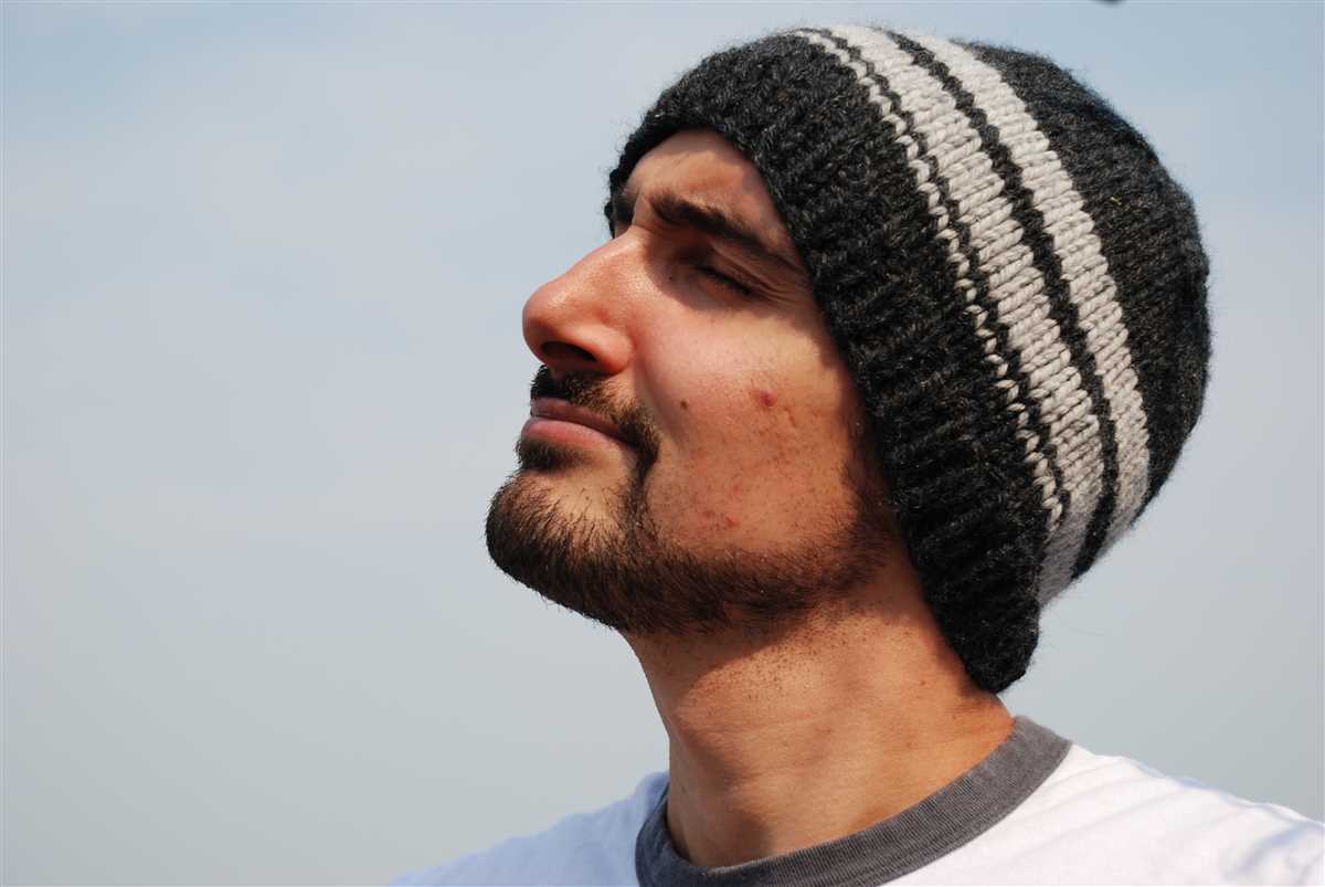 Male beanie knitting pattern