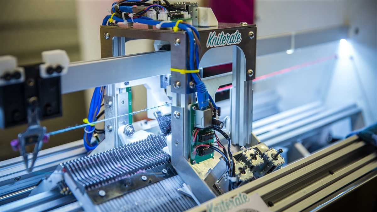 Knitting machine pattern software