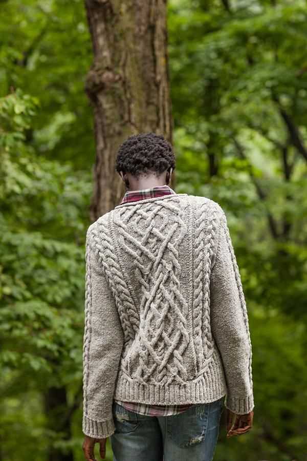 Sweater cable knit pattern