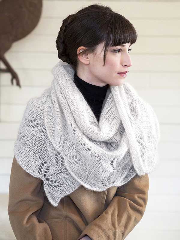Lace shawl knitting pattern free