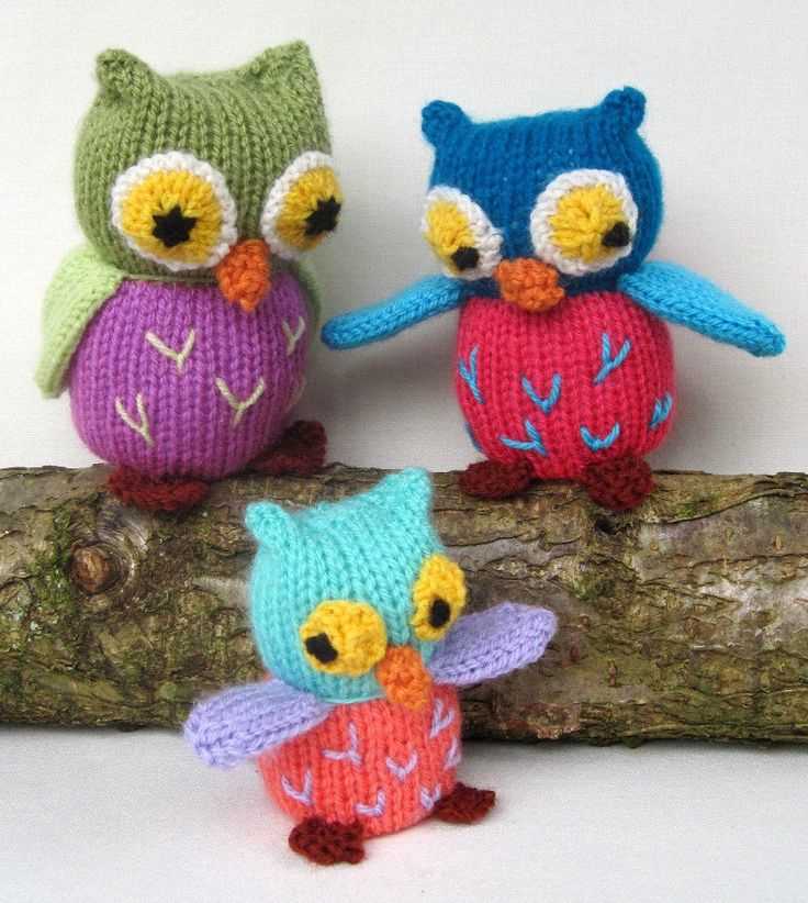Owl knitting pattern