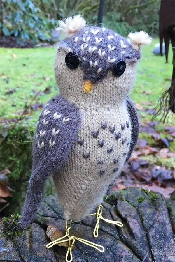 Owl knitting pattern