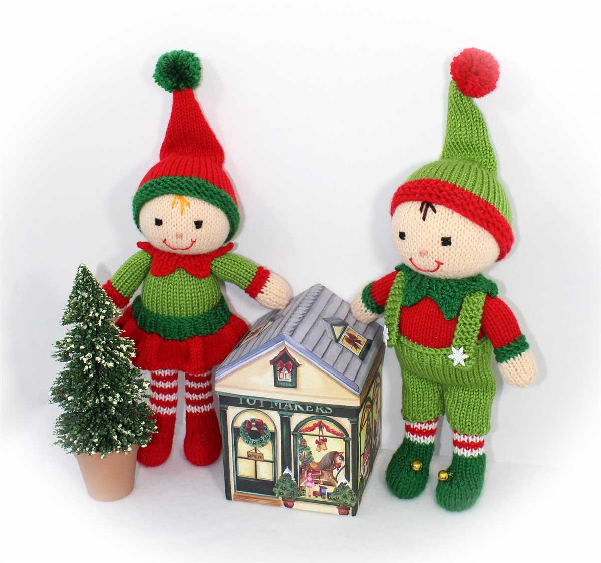 Easy christmas decoration knitting pattern