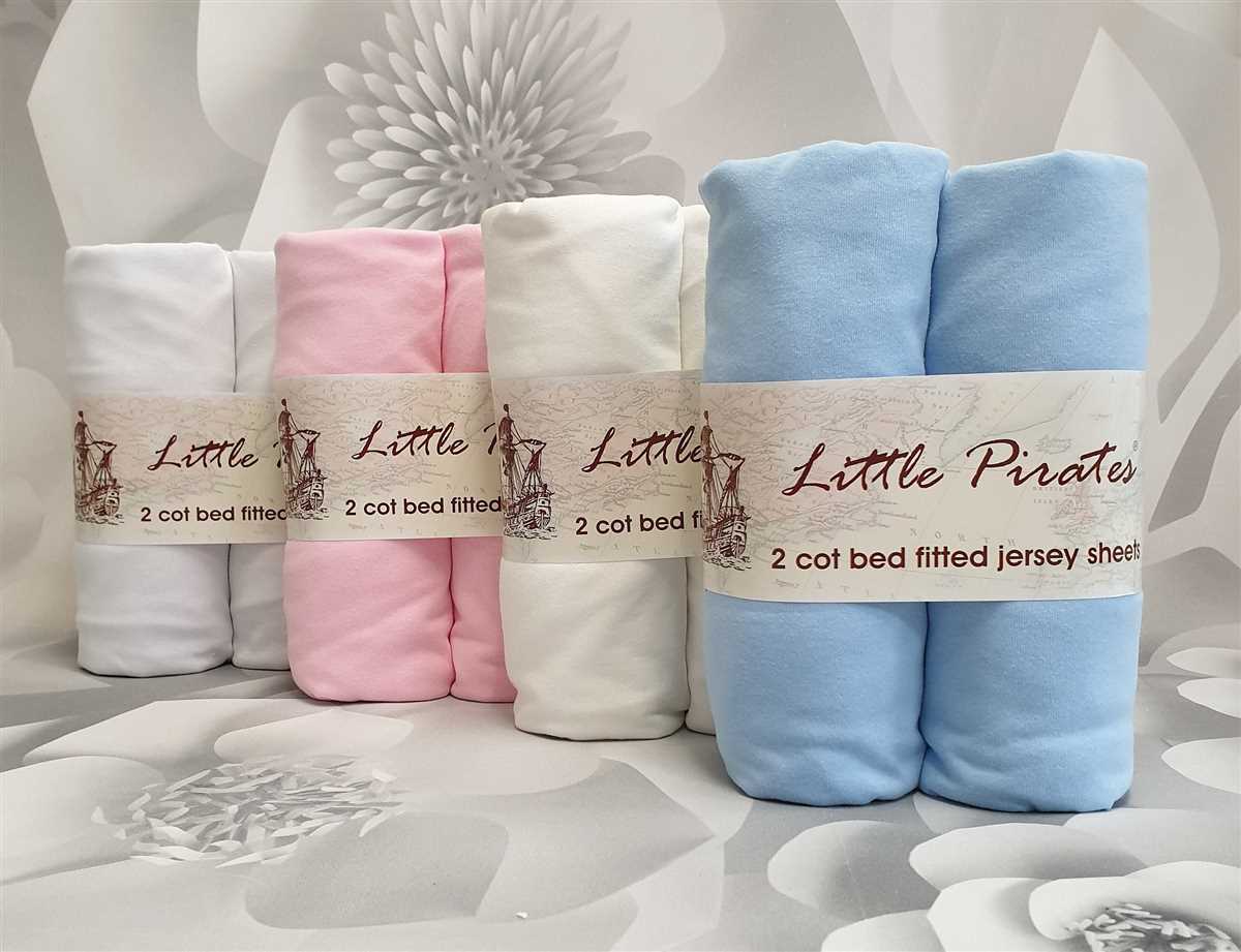 Patterned jersey knit sheets