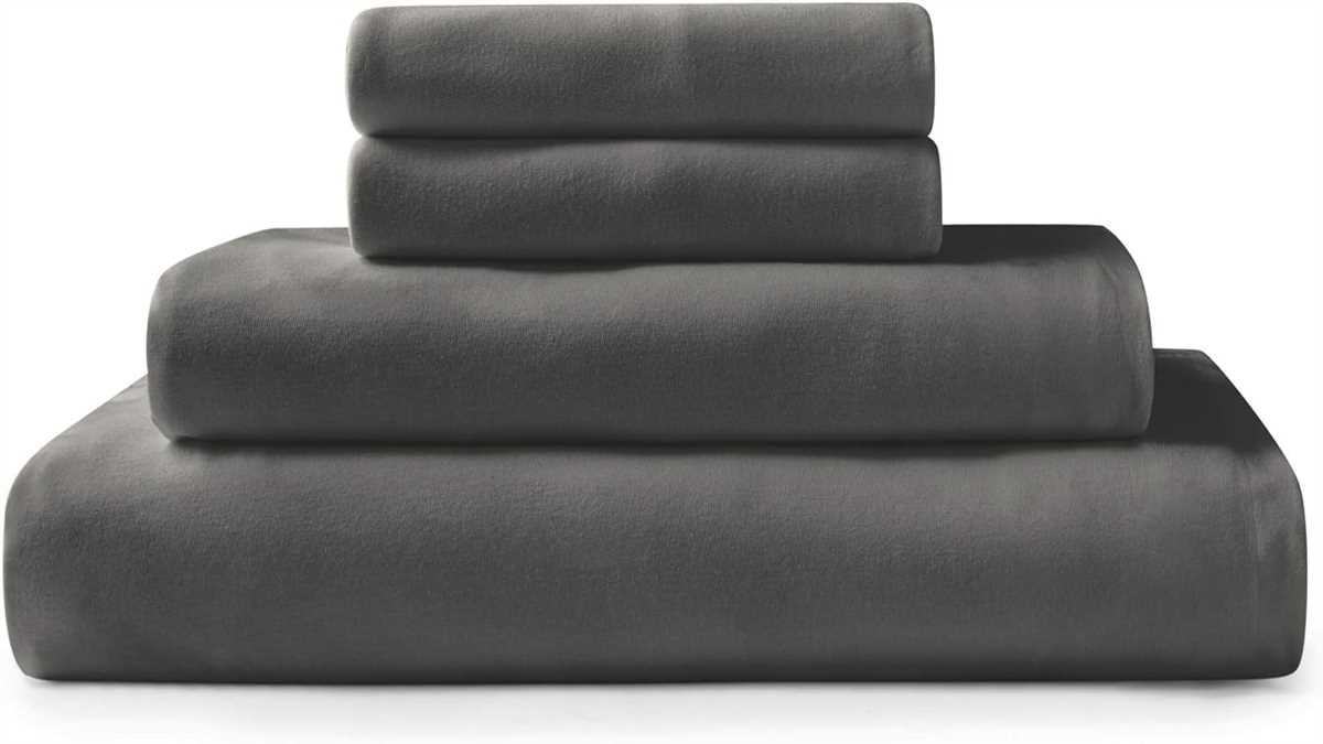 Patterned jersey knit sheets