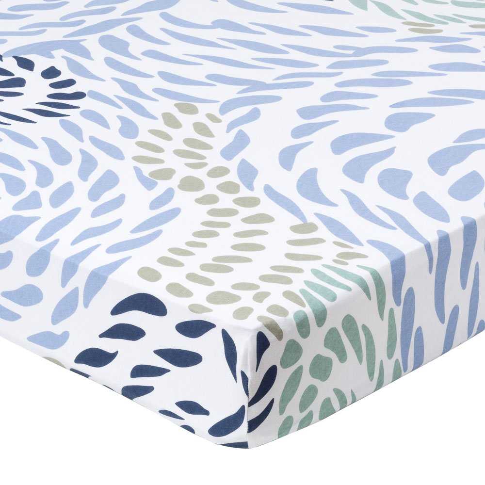 Patterned jersey knit sheets