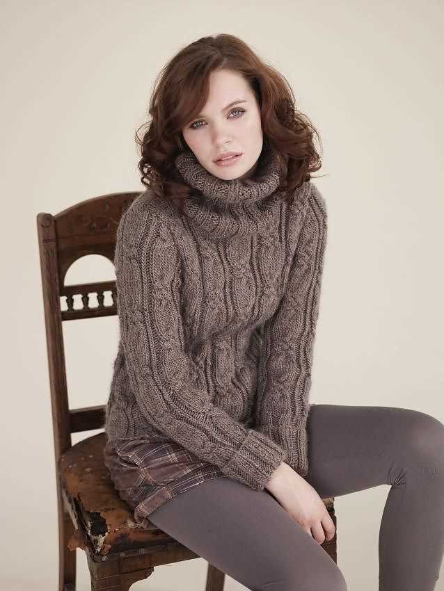 Chunky cropped sweater knitting pattern free
