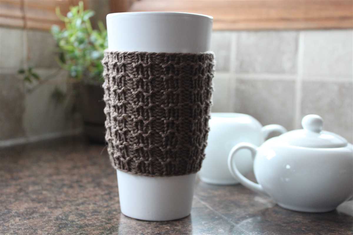 Chemex cozy knitting pattern