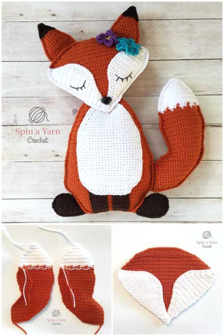 Free knitted fox pattern
