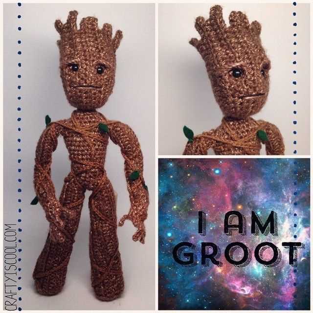 Knitted groot pattern