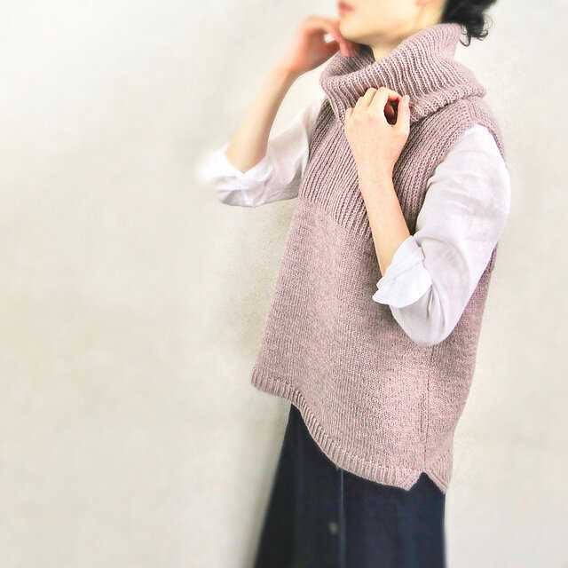 Chunky knit sweater vest pattern