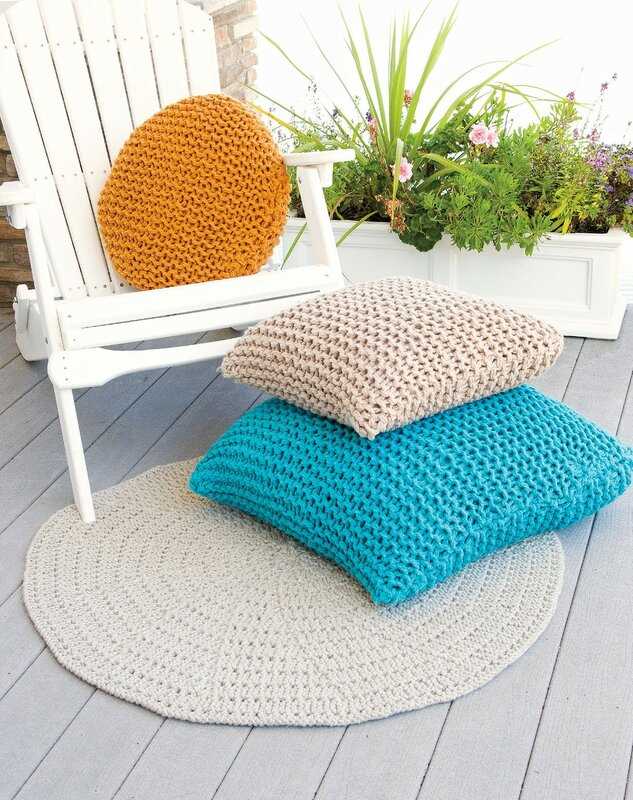 Home decor knitting patterns