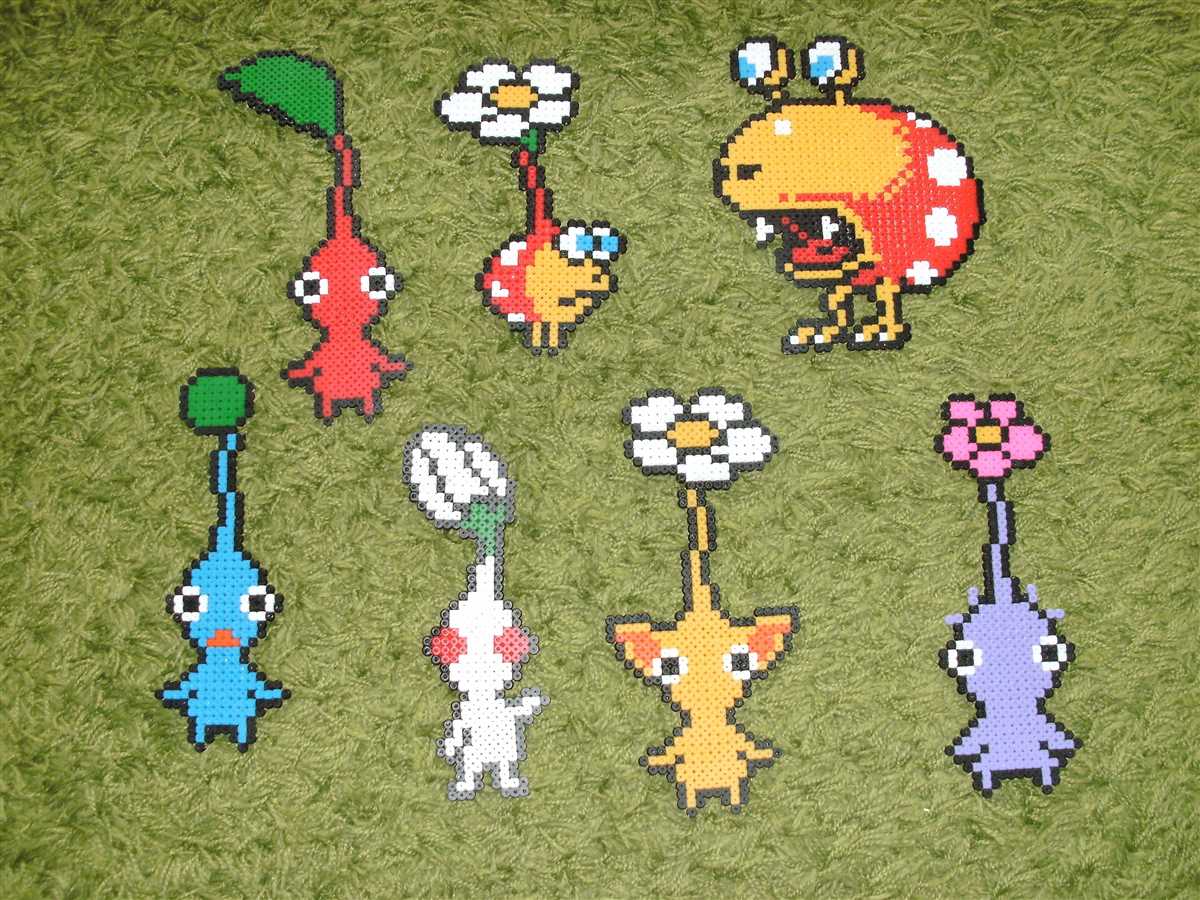 Pikmin knitting pattern