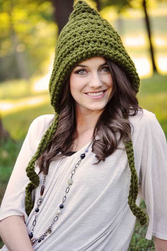 Pixie hat pattern knitting