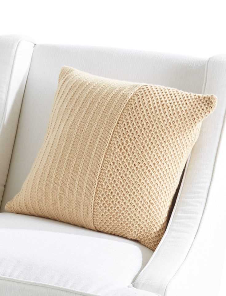 Knitted cushion patterns free