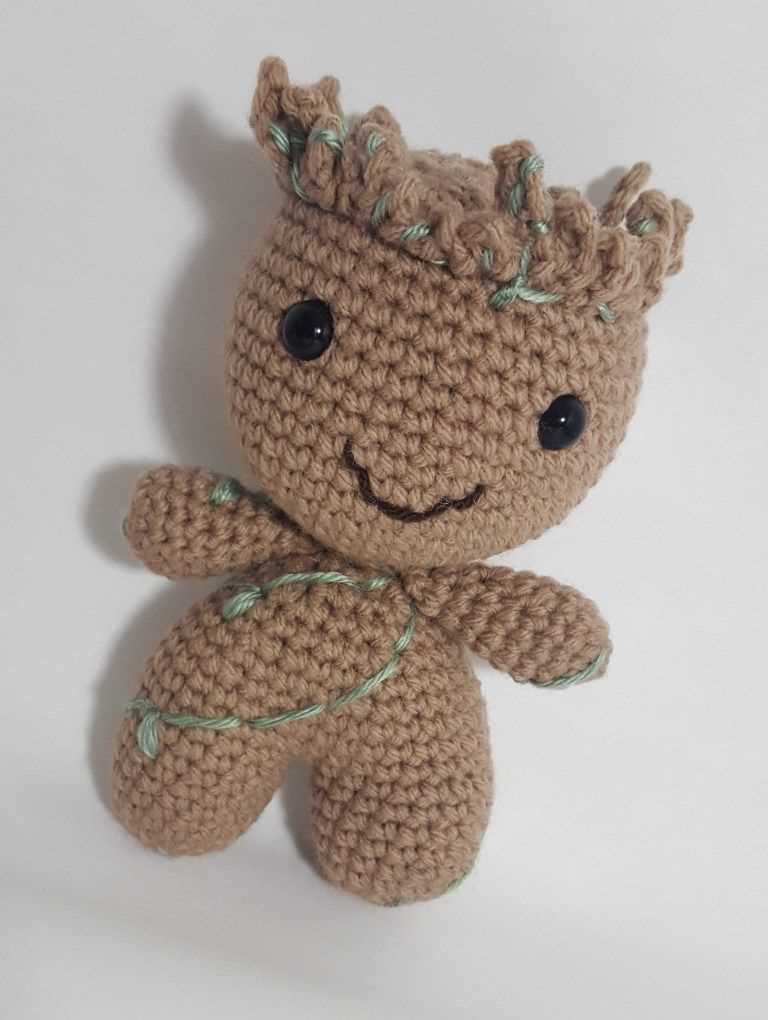 Knitted groot pattern