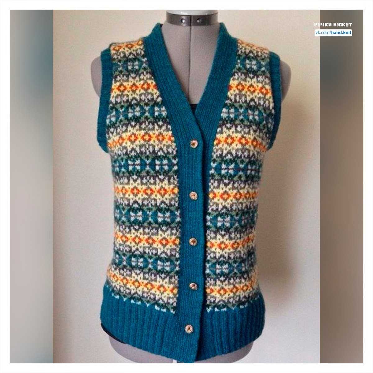 Summer vest knitting pattern