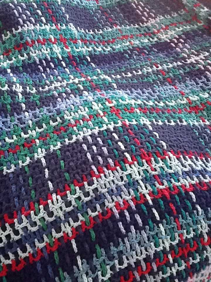 Exploring the Intricate Pattern of Plaid Knits Plaid knit pattern