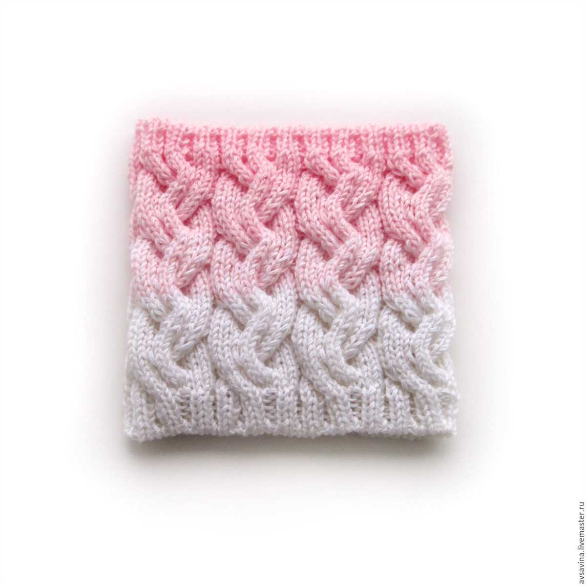 Simple ear warmer knitting pattern