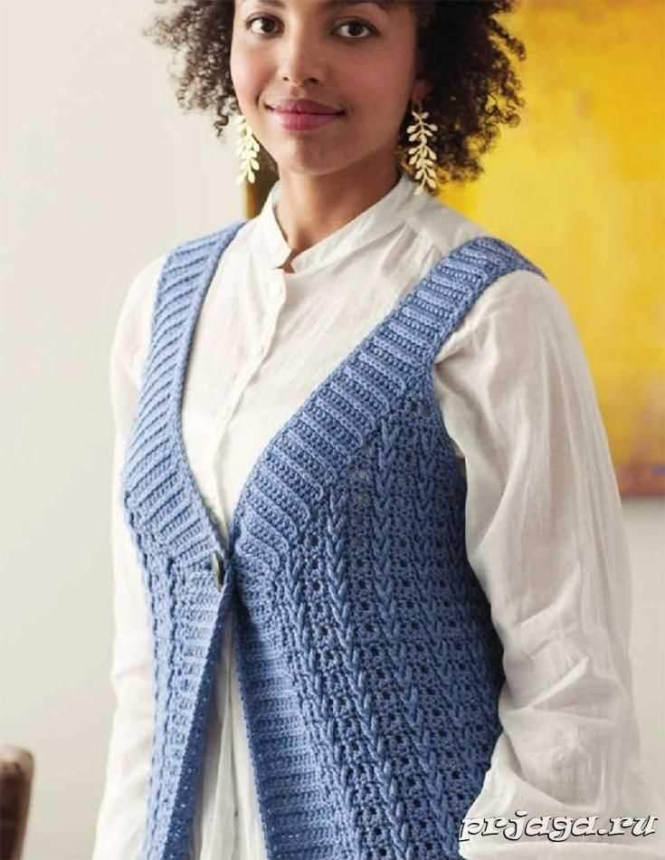 Plus size vest knitting patterns free