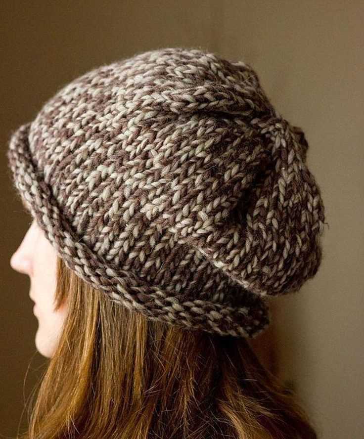 Quick knit hat patterns free