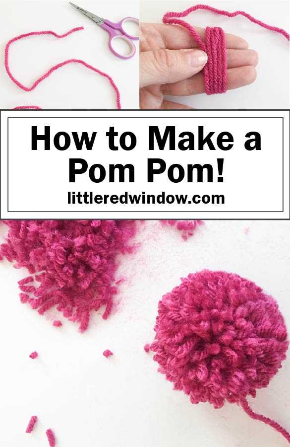 Pom pom yarn knitting patterns