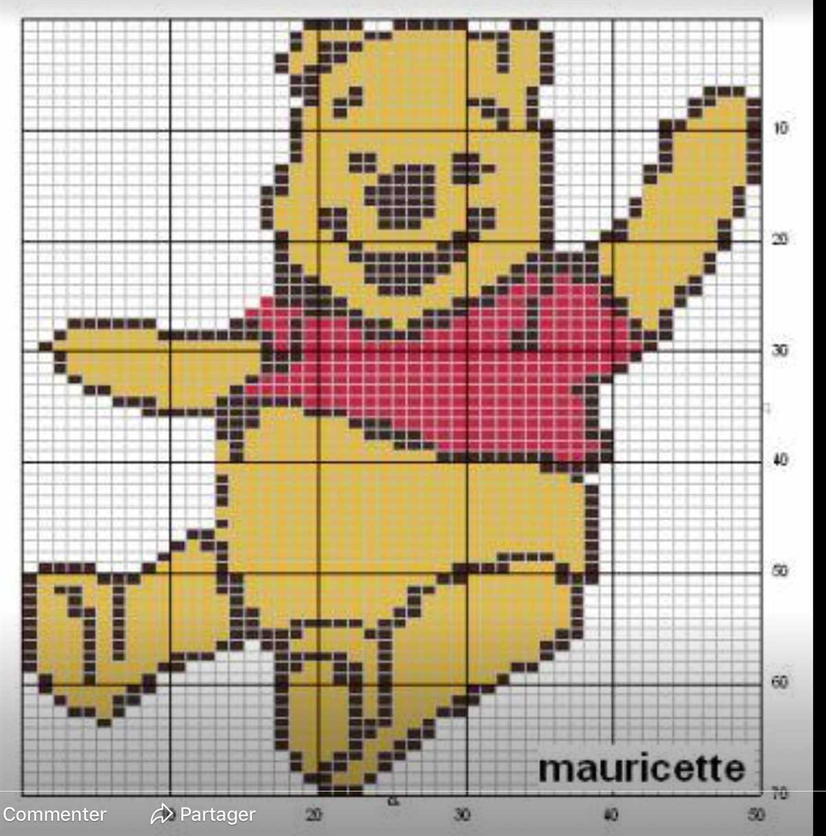 Pooh bear knitting pattern