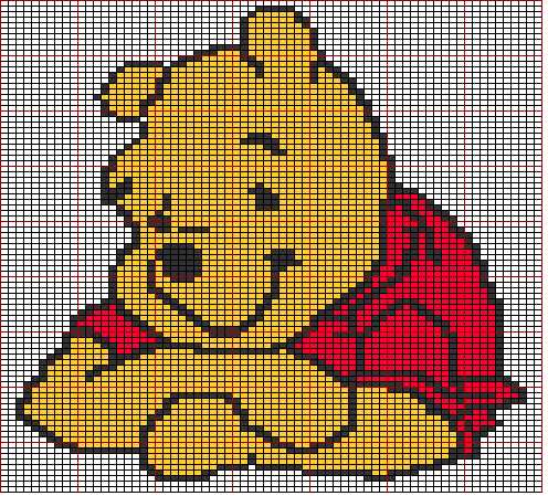 Pooh bear knitting pattern