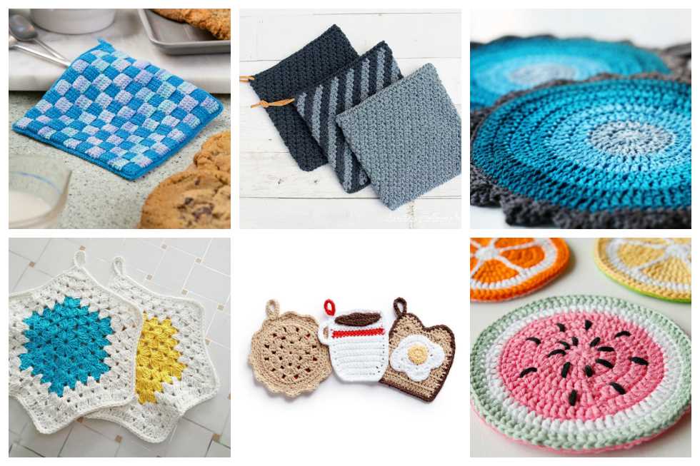 Pot holder knit pattern
