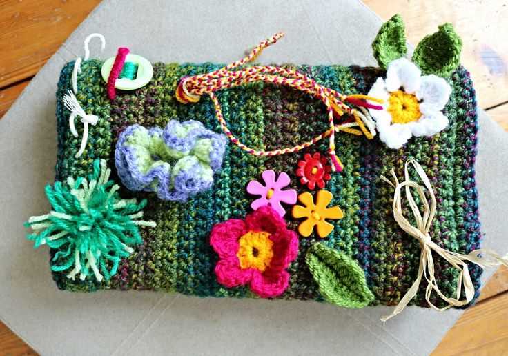 Hand muff knitting pattern
