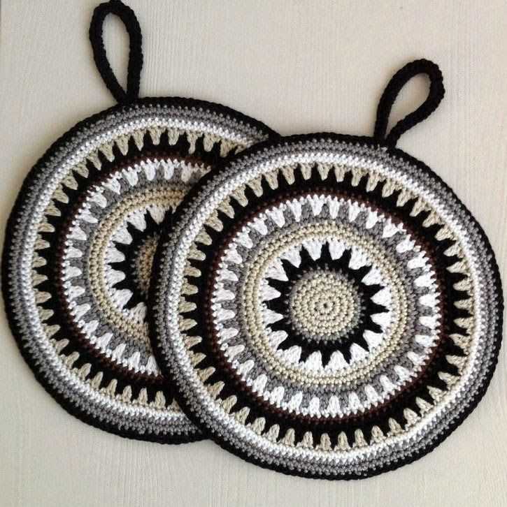 Potholder patterns knitting