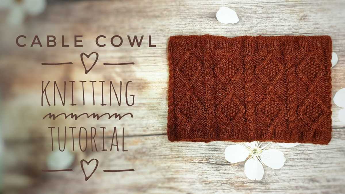 Kidney warmer knitting pattern