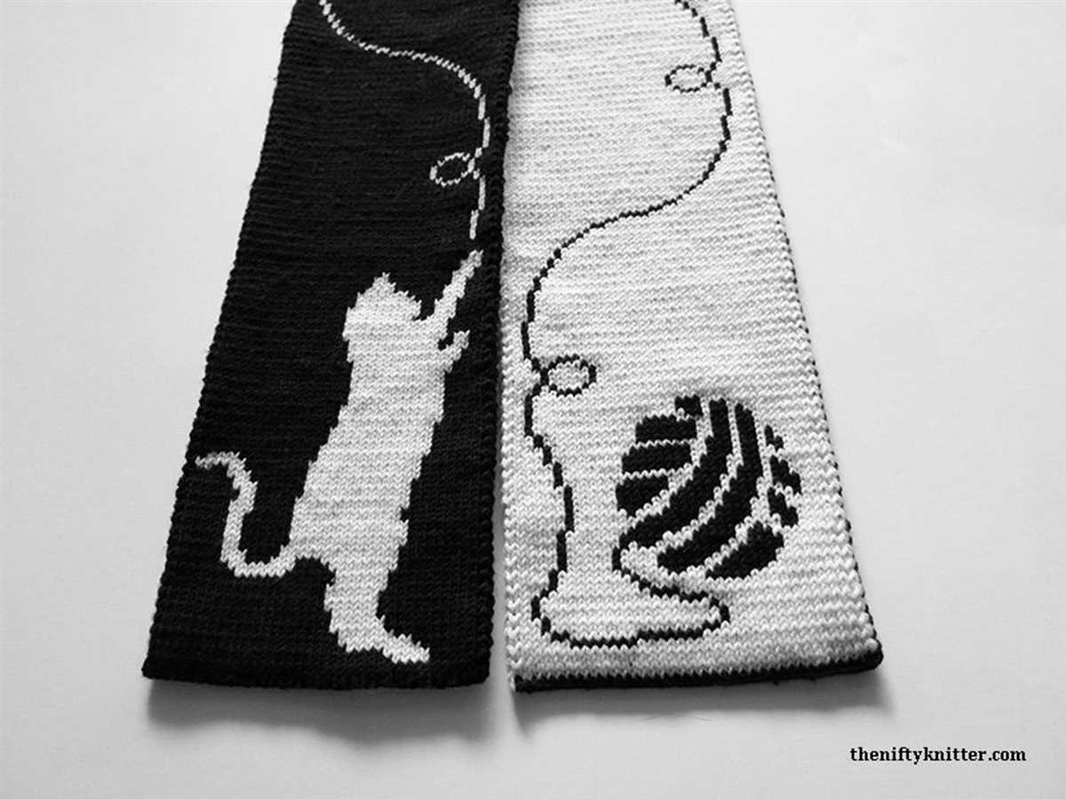 Fuzzy scarf knitting pattern