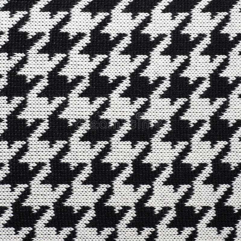 Mock houndstooth knitting pattern