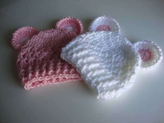 Preemie caps knitting pattern