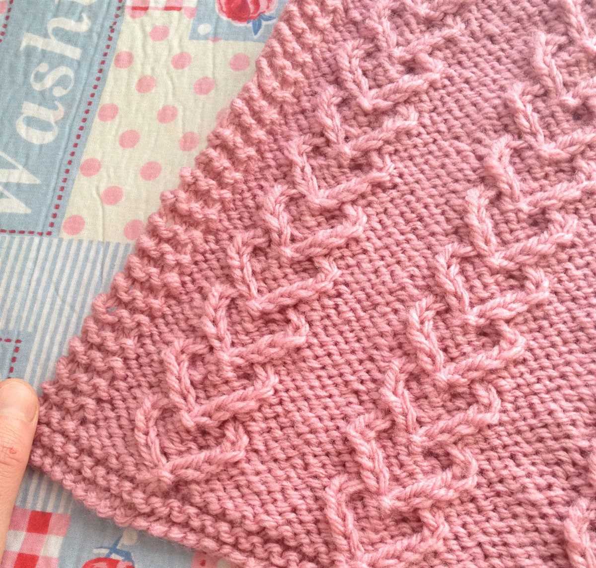 Two tone knitting patterns