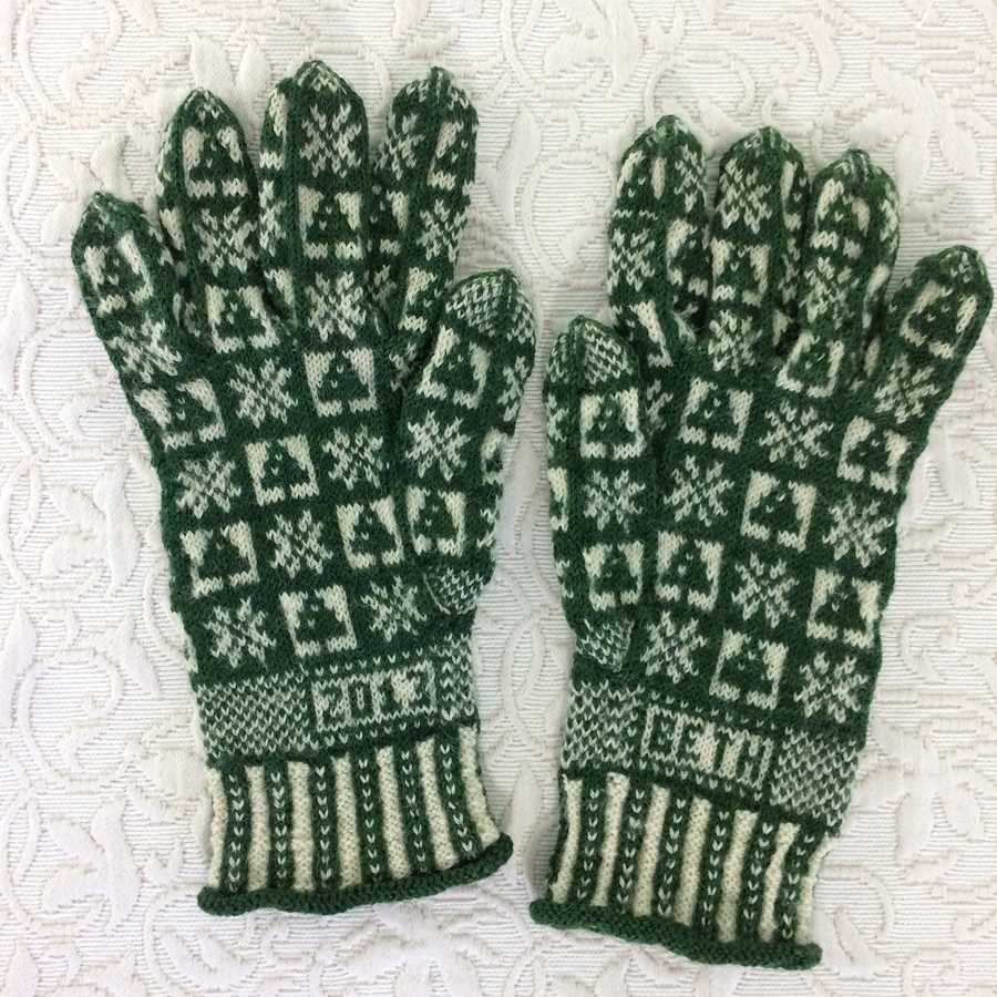 Double knit gloves pattern free