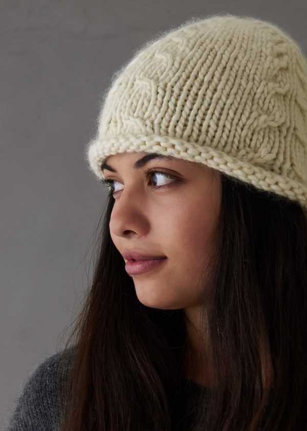 Purl soho knit hat pattern