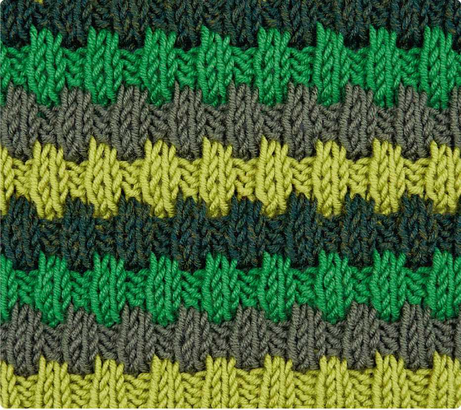 Serape knitting pattern