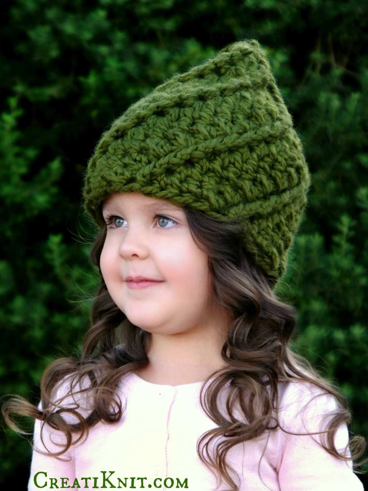 Gnome hat pattern knitting