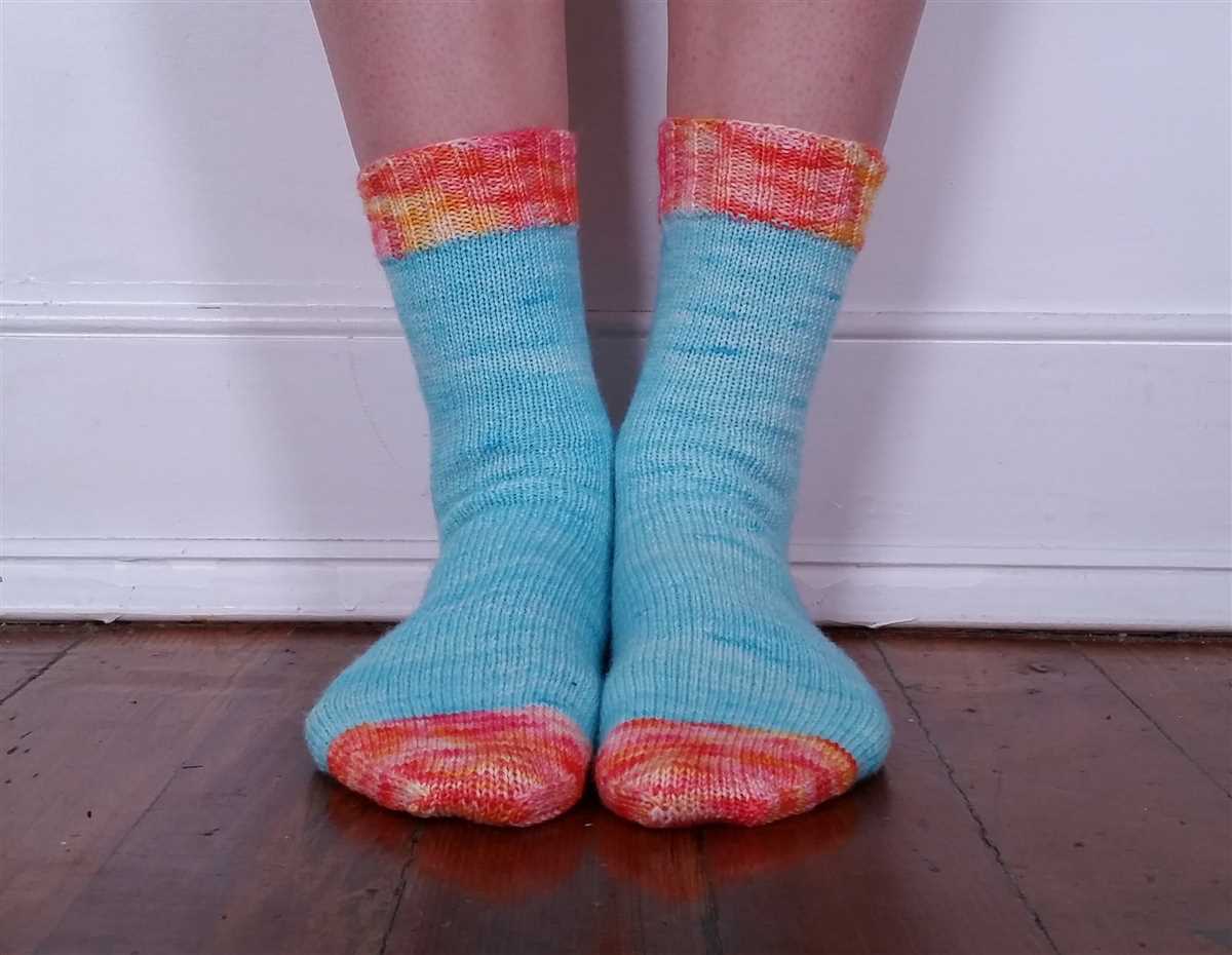 Knitting sock patterns