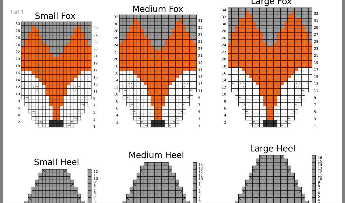 Fox mittens knitting pattern free