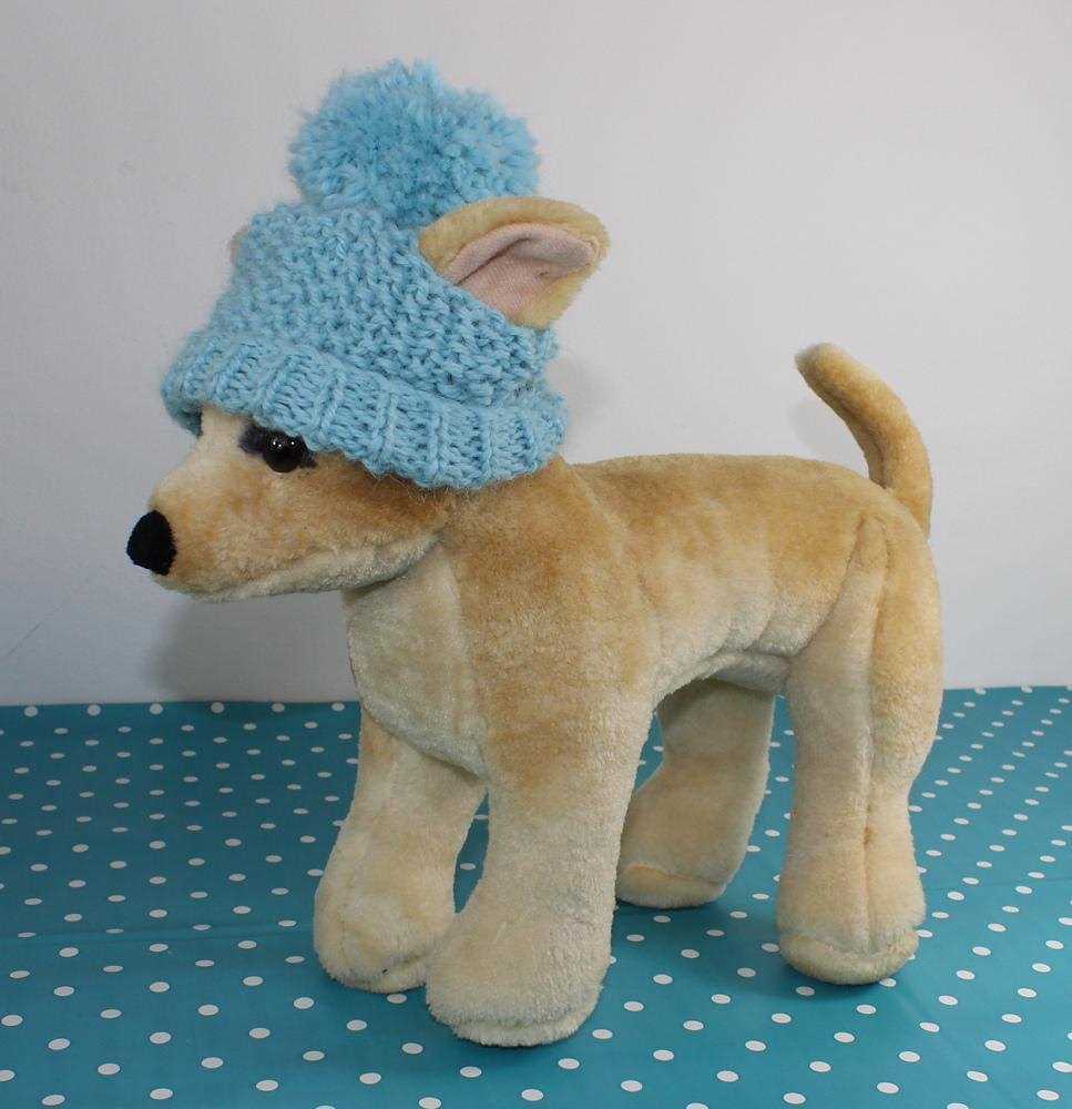 Free dog balaclava knitting pattern