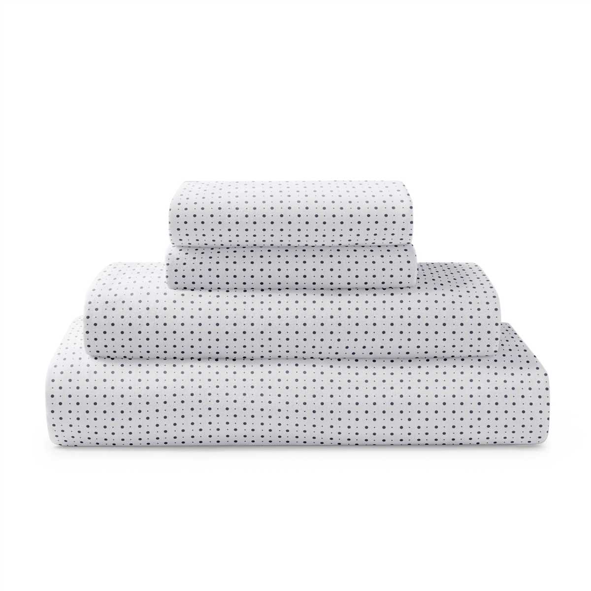 Patterned jersey knit sheets