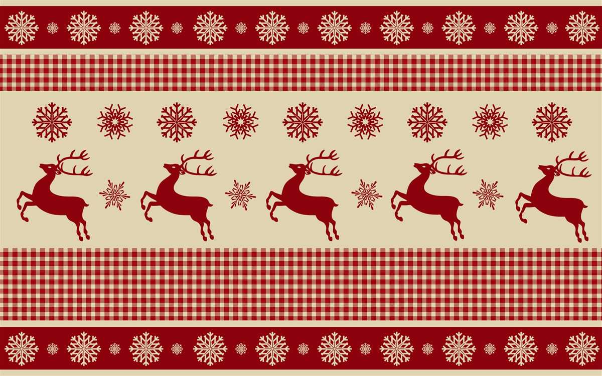 Knitted reindeer head pattern