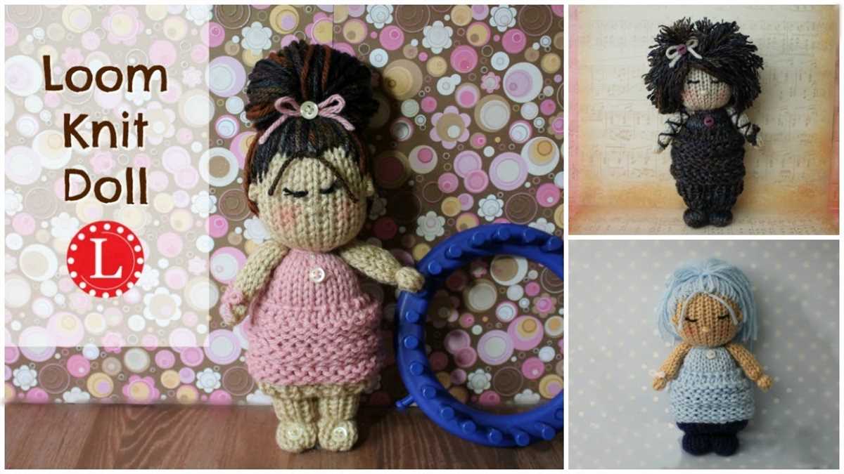 Knitted doll hair patterns
