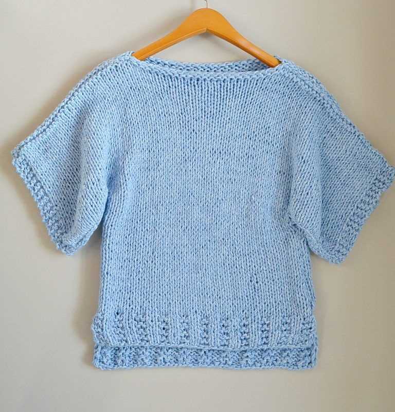 Boxy knitting pattern