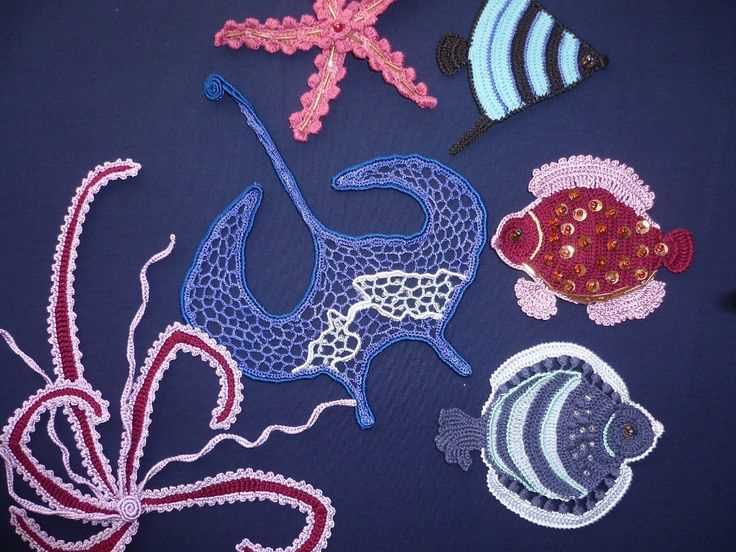 Knitted sea creatures patterns