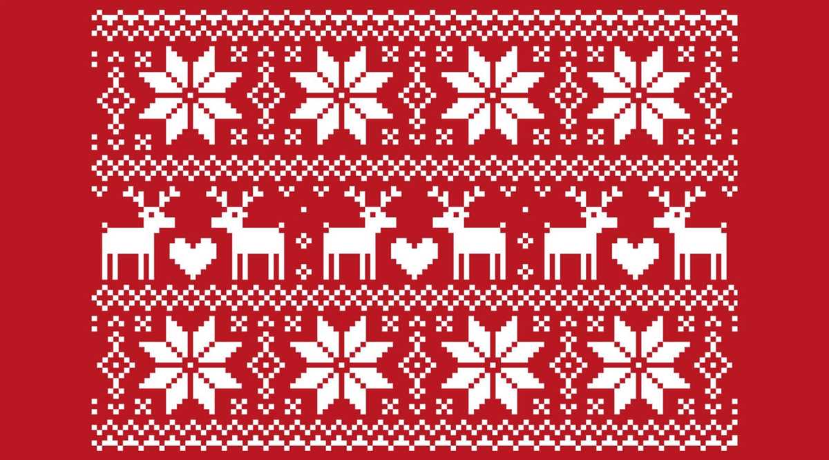Christmas sweater patterns for knitting