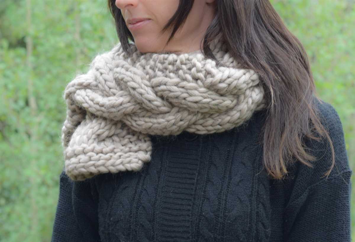 Chunky easy chunky scarf knitting patterns